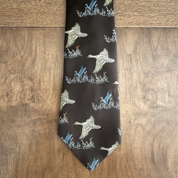 Cravats Neck Tie by Tonino Firenze WPL 10580 | Vintage Duck Tie 1970’s - Picture 2 of 3